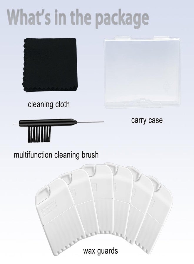 AIERTING GN Wax Guards PN 20439700 Filters for Resound/Phonak/Unitron/Beltone/Widex Heaing Aid with Cleaning Brush Tools Kit and Carry Case-6packs - Image 5